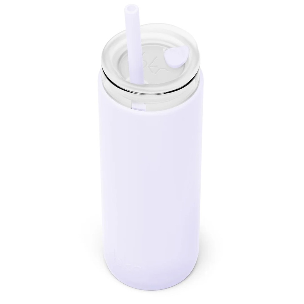 bkr Demi Cup Sleeve + Lid, color Foof (light pale purple), no glass vessel/straw